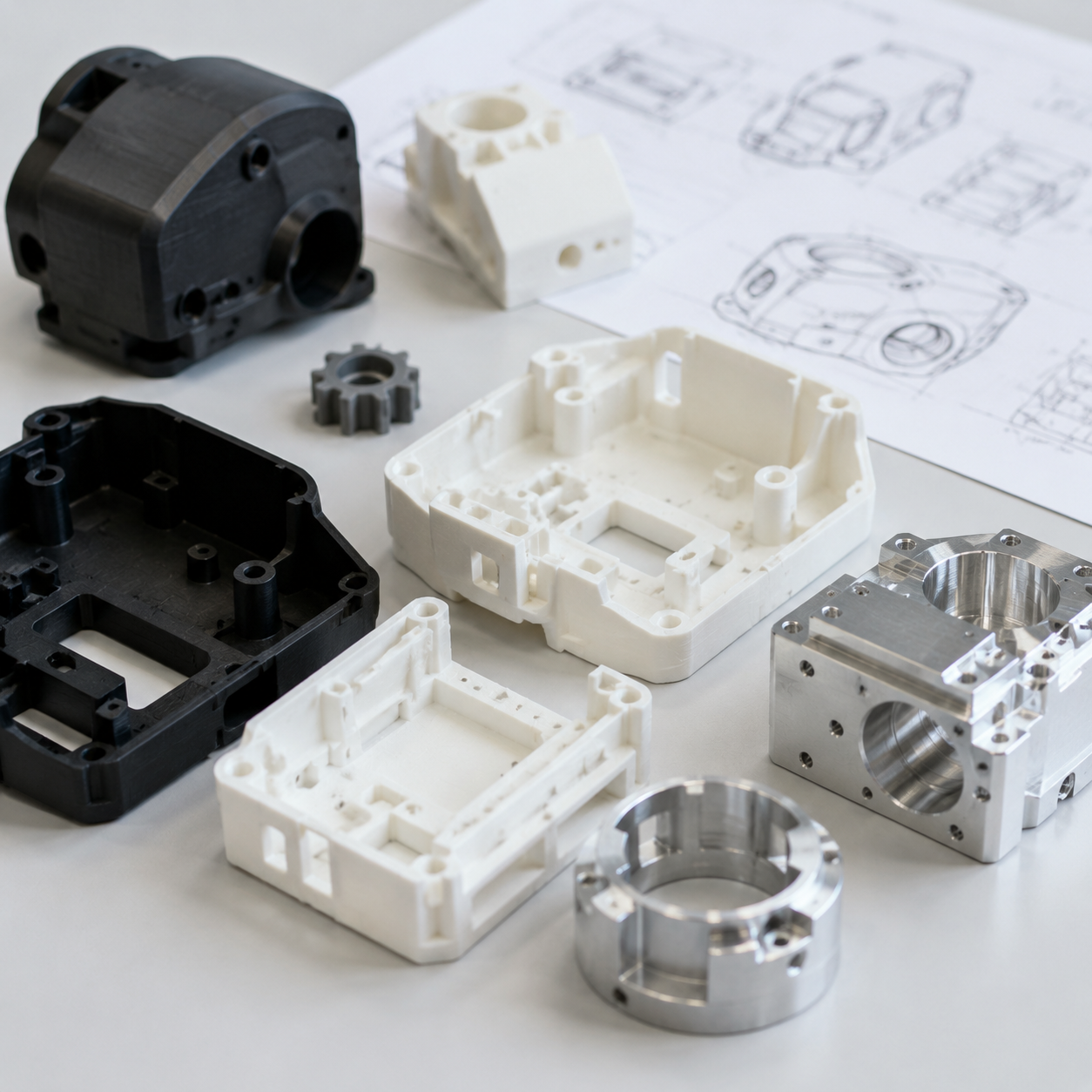 3D printing for prototype forms and fit checks